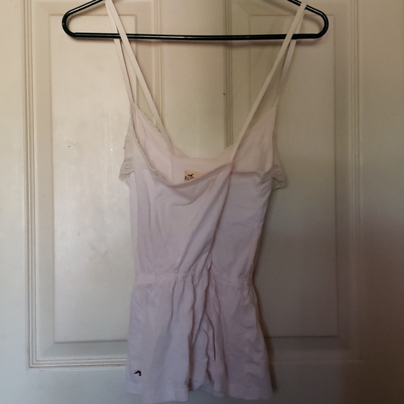 Hollister Vross-Back Lace Detail Tank M - Picture 2 of 2